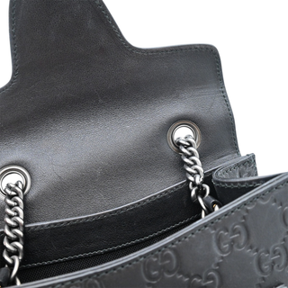 Black Guccissima Emily Mini Bag