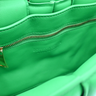 Chain Cassette Padded Intrecciato Leather Shoulder Bag