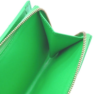 Cassette Intrecciato Bi-Fold Zip Wallet