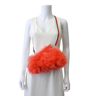 Papavero First Papavero Fur Shoulder Bag