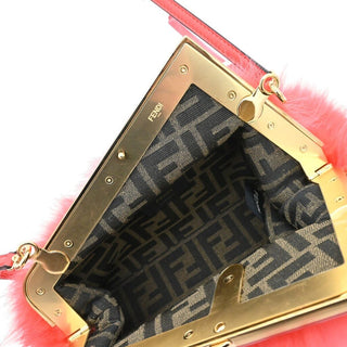 Papavero First Papavero Fur Shoulder Bag