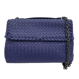 Olimpia Intrecciato Leather Shoulder Bag
