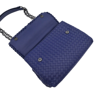 Olimpia Intrecciato Leather Shoulder Bag