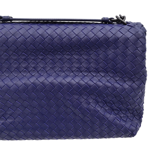 Olimpia Intrecciato Leather Shoulder Bag