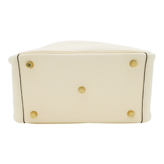 Cream Leather Lindy 26 Bag
