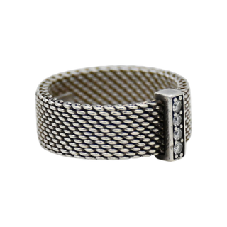 Diamond Somerset Mesh Ring
