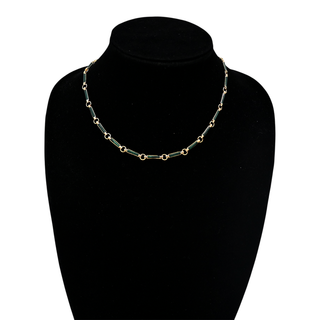Malachite Element Chain Necklace