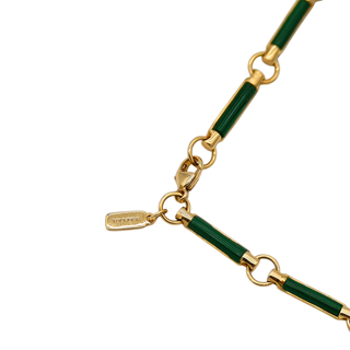 Malachite Element Chain Necklace