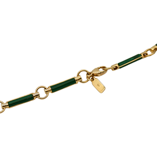 Malachite Element Chain Necklace