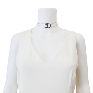Flame D Logo Choker Necklace