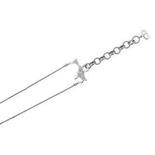 Flame D Logo Choker Necklace