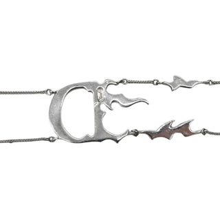 Flame D Logo Choker Necklace