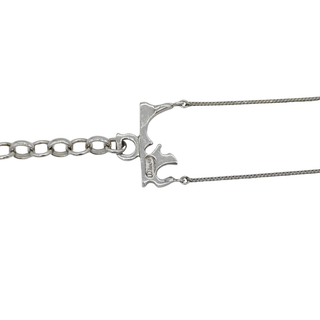 Flame D Logo Choker Necklace