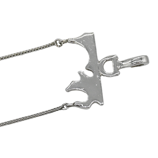 Flame D Logo Choker Necklace