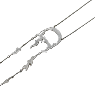 Flame D Logo Choker Necklace