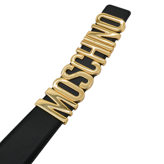 Logo Letter Leather Belt