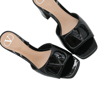 VLogo Signature Patent Slide Sandals