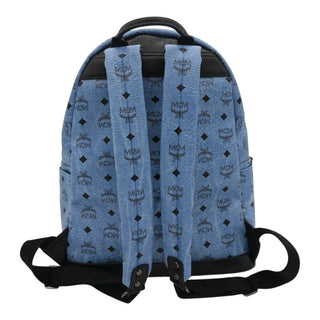 MCM | Dual Stark Visetos Backpack with Convertible Crossbody Pouch
