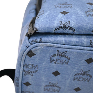 MCM | Dual Stark Visetos Backpack with Convertible Crossbody Pouch