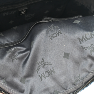 MCM | Dual Stark Visetos Backpack with Convertible Crossbody Pouch
