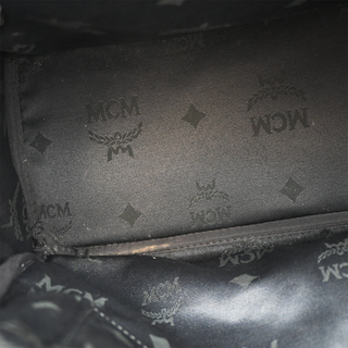 MCM | Dual Stark Visetos Backpack with Convertible Crossbody Pouch