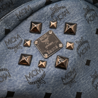 MCM | Dual Stark Visetos Backpack with Convertible Crossbody Pouch