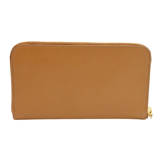 PRADA | Caramel Saffiano Leather Continental Wallet