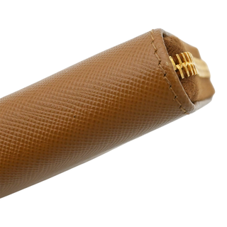 PRADA | Caramel Saffiano Leather Continental Wallet