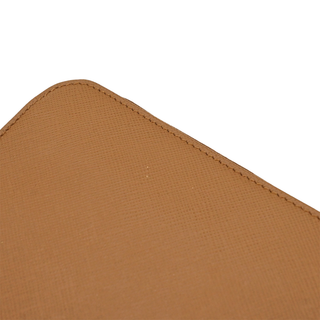 PRADA | Caramel Saffiano Leather Continental Wallet