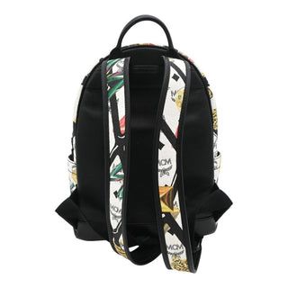 MCM | Stark Lion & Jewel Print Visetos Backpack