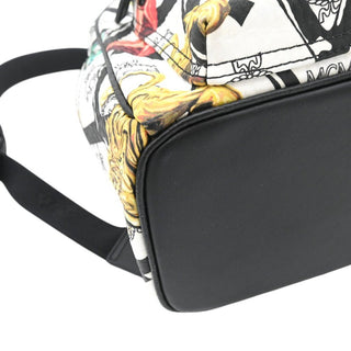 MCM | Stark Lion & Jewel Print Visetos Backpack