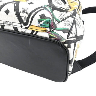 MCM | Stark Lion & Jewel Print Visetos Backpack
