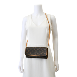 LOUIS VUITTON | Monogram Canvas Pochette Twin GM Shoulder Bag