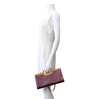 Amarante Monogram Vernis Roxbury Drive Bag