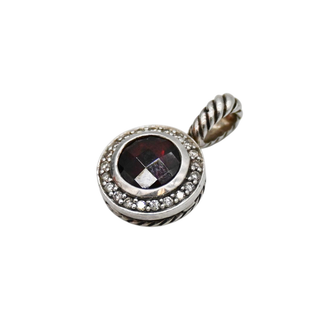 DAVID YURMAN | Cerise Garnet & Pavé Diamond Pendant