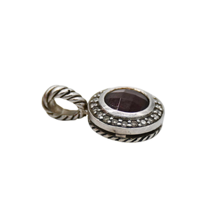 DAVID YURMAN | Cerise Garnet & Pavé Diamond Pendant