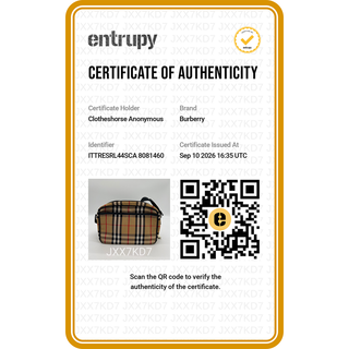 BURBERRY | Vintage Check Crossbody Camera Bag