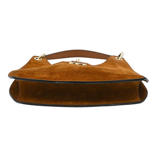 JIMMY CHOO | Varenne JC Suede Hobo Shoulder Bag