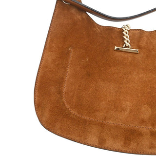 JIMMY CHOO | Varenne JC Suede Hobo Shoulder Bag