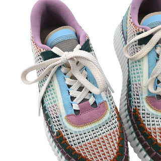 Nama Hand-Stitched Multicolor Platform Sneakers