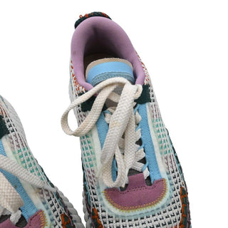 Nama Hand-Stitched Multicolor Platform Sneakers