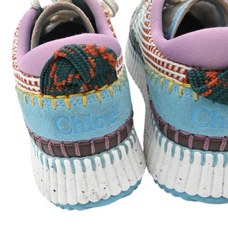 Nama Hand-Stitched Multicolor Platform Sneakers