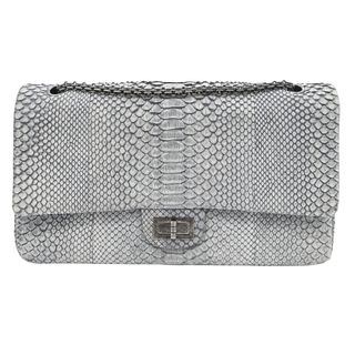 2.55 Reissue Python Double Flap Bag