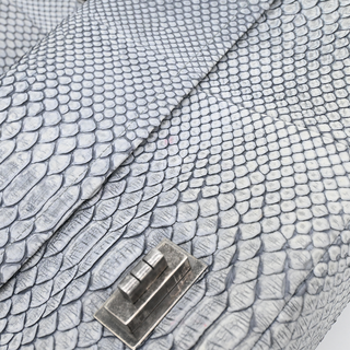 2.55 Reissue Python Double Flap Bag
