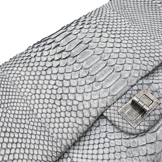 2.55 Reissue Python Double Flap Bag