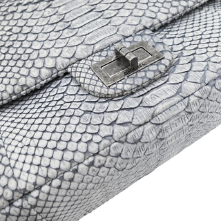 2.55 Reissue Python Double Flap Bag