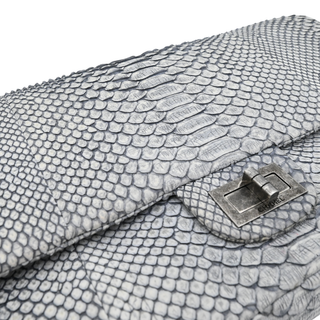 2.55 Reissue Python Double Flap Bag