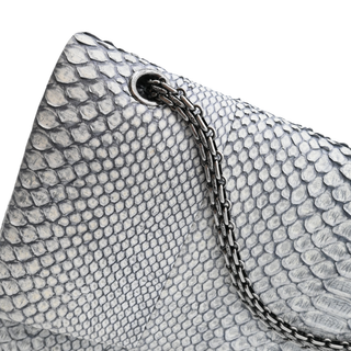 2.55 Reissue Python Double Flap Bag