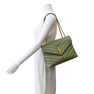 Loulou Matelassé Lambskin Shoulder Bag