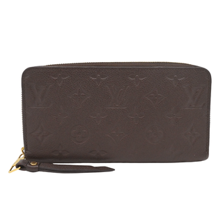 Terre Dark Brown Monogram Empreinte Zippy Wallet